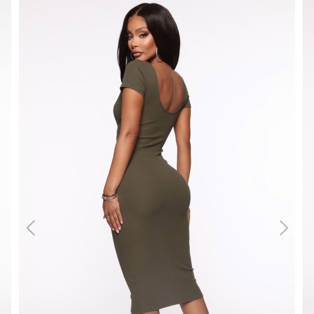 Olive dress